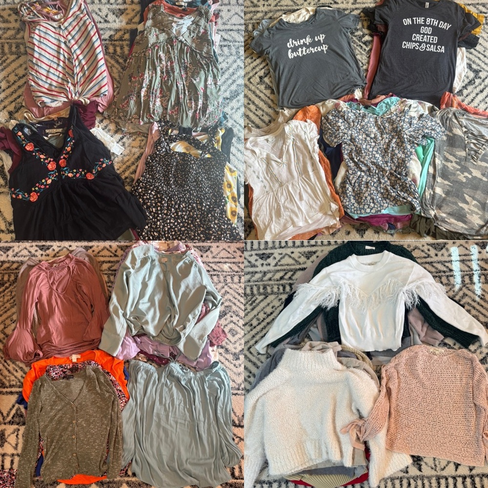 Women’s Top Bundle | Includes 125 Items